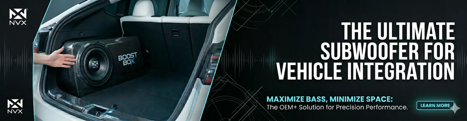 NVX Boost Box Vehicle Specific Subwoofer Install