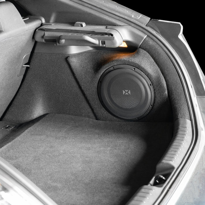 2017-2021 Honda Civic Hatchback - Custom 10" 350W RMS Loaded Subwoofer Enclosure | BE-HON-CVCHB-G10