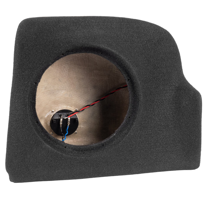 Custom Fit Single 10" Empty BOOST Sealed Enclosure - 2014-2019 Toyota Highlander and Highlander Hybrid - UBE-TOY-HIG3