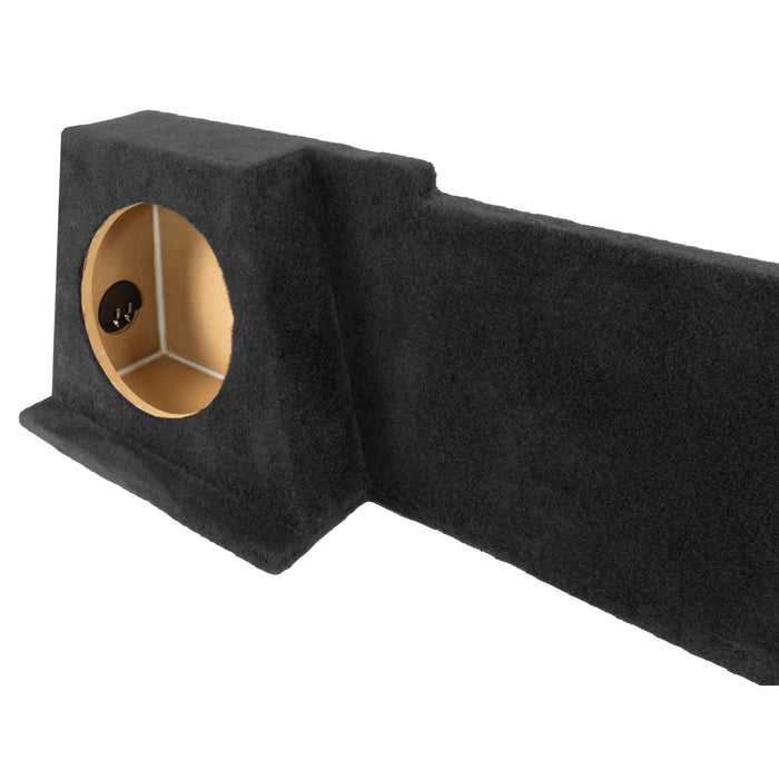 Custom Fit Dual 12" Empty BOOST Sealed Truck Enclosure - 2008-2013 Chevrolet Silverado, GMC Sierra - VE-GM-SLVECG2-D12S
