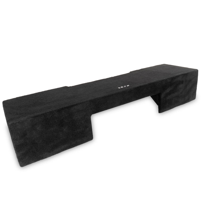 Custom Fit Dual 10" Empty BOOST Sealed Truck Enclosure - 2008-2013 Chevrolet Silverado, GMC Sierra - VE-GM-SLVECG2-D10S