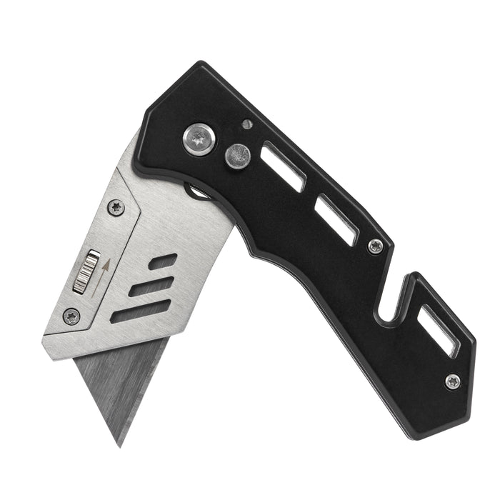 VKN2BK Black Handle Stainless Steel Utility Knife