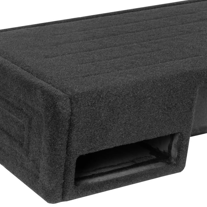 Custom Fit 1200W RMS Dual 10" Loaded BOOST Vented Truck Enclosure with LED Lighting - 2019-2024 Ram 1500 Crew Cab - BE-RAM-19CC-P210