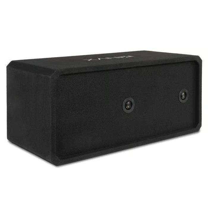 NVX Dual 12" Ported Complete Bass System w/ Sub Box, Amp, and Wiring Kit