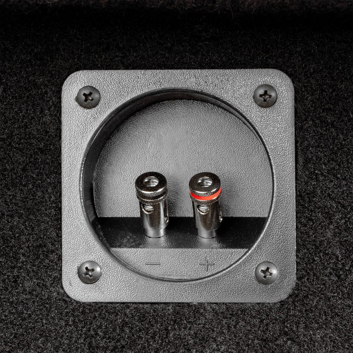 Custom Fit 800W RMS Dual 12" Loaded BOOST Sealed Truck Enclosure - 2009-2018 Ford F-150 Super Crew Cab - LVE-FRD-150CCG12-D12S