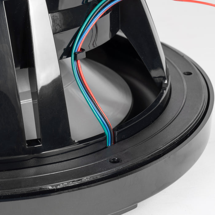 NVX MV104B 10" V-Series Marine Subwoofer with LED (Black)