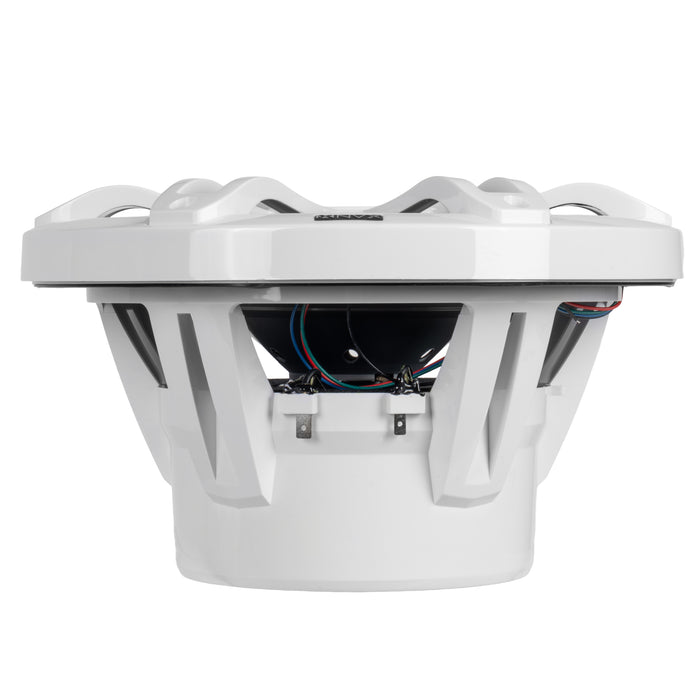 NVX MV104W 10" V-Series Marine Subwoofer with LED (White)