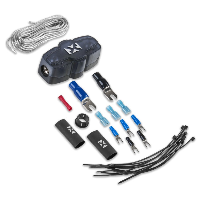 NVX Single 12" Complete Bass System w/  Ported Box, Amp, and Wiring Kit