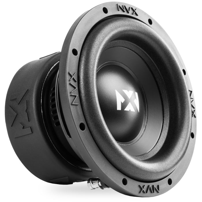 NVX Dual 8" Complete Bass System w/  Ported Box, Amp, and Wiring Kit