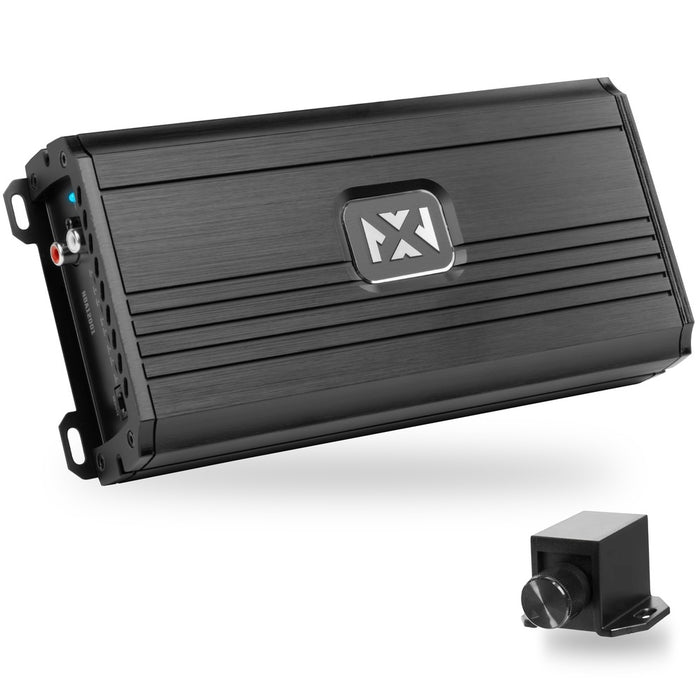 NVX Dual 8" Complete Bass System w/  Ported Box, Amp, and Wiring Kit