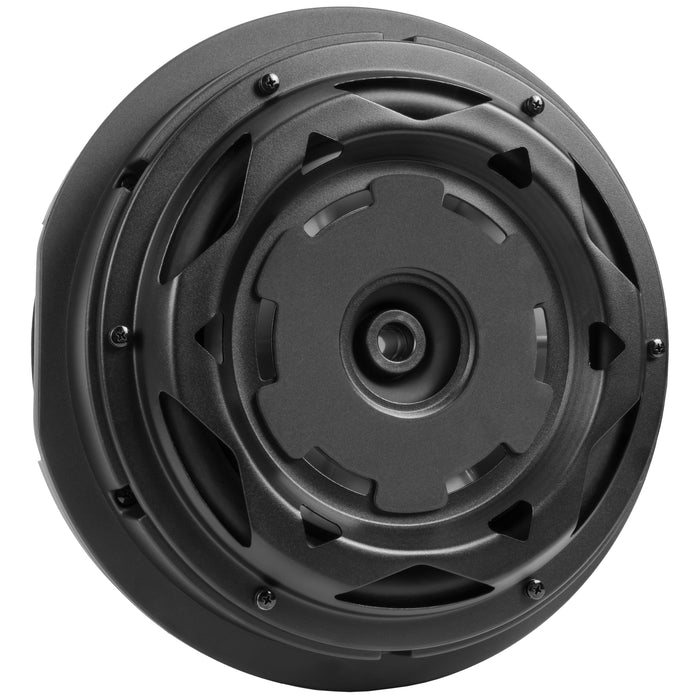 QBSTA 900W Peak (300W RMS) 11" Spare Tire Powered Subwoofer System with Remote Bass Knob
