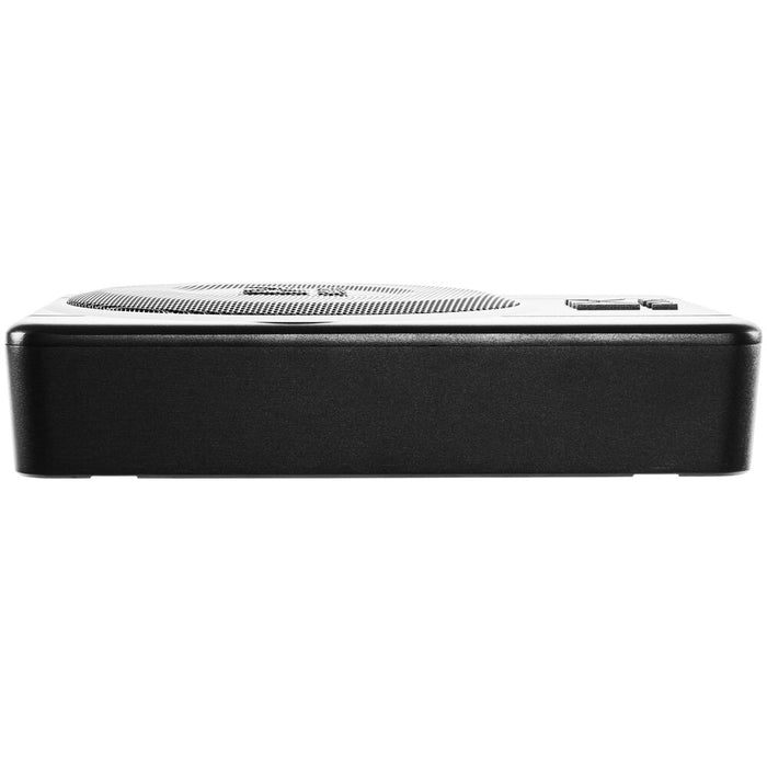 QBUS10P 500W Peak (200W) RMS 10" Ported Amplified Loaded Under Seat Subwoofer System with Remote Bass Knob and Amplifier Wiring Kit