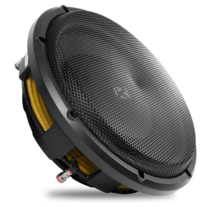 SQW104 1200W Peak (600W RMS) 10" SQ-Series Dual 4-ohm Shallow-Mount Car Subwoofer