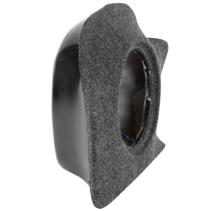 Custom Fit Single 10" Empty BOOST Sealed Enclosure - 2015-2023 Dodge Charger - UBE-DOD-CHA-G7