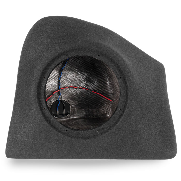 Custom Fit Single 10" Empty BOOST Sealed Enclosure - 2006-2013 Lexus IS250/IS350/ISF - UBE-LEX-IS0613-G2