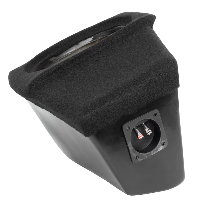 Custom Fit Single 10" Empty BOOST Sealed Enclosure - 2020-2023 Tesla Model Y (Drivers Side) - UBE-TSLAY-G1D