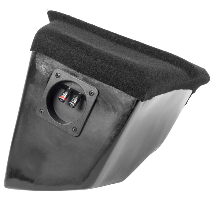 Custom Fit Single 10" Empty BOOST Sealed Enclosure - 2020-2023 Tesla Model Y (Passenger Side) - UBE-TSLAY-G1P