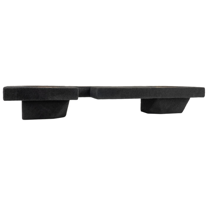 Custom Fit Dual 12" Empty BOOST Sealed Truck Enclosure - 2002-2018 Ram Quad and Crew Cab Trucks - VE-DOD-RAMQCCG3-D12S