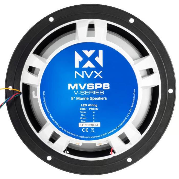 NVX VMPS35, MVPA4 &  MVSP8 (x2) Marine Package