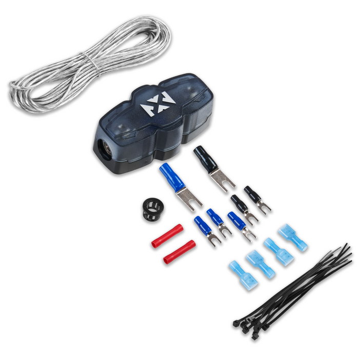 XKIT46 Full Spec 4 Gauge 100% (OFC) Oxygen Free Copper Complete 5/6-Channel Amplifier Wiring Kit with RCA's for Amplifiers up to 1500 Watts