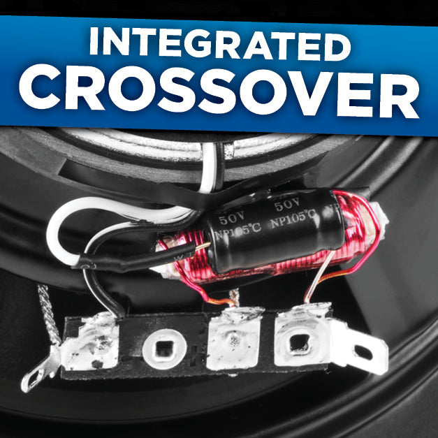 NSP68 540W Peak (180W RMS) 6x8" N-Series 2 Way Coaxial Speakers with 20mm Silk Dome Tweeters