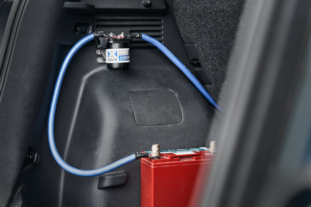 XSBI200 200-Amp Microprocessor-Controlled Dual Sensing Smart Battery Isolator and Relay (Handles up to 300-Amp Surge)