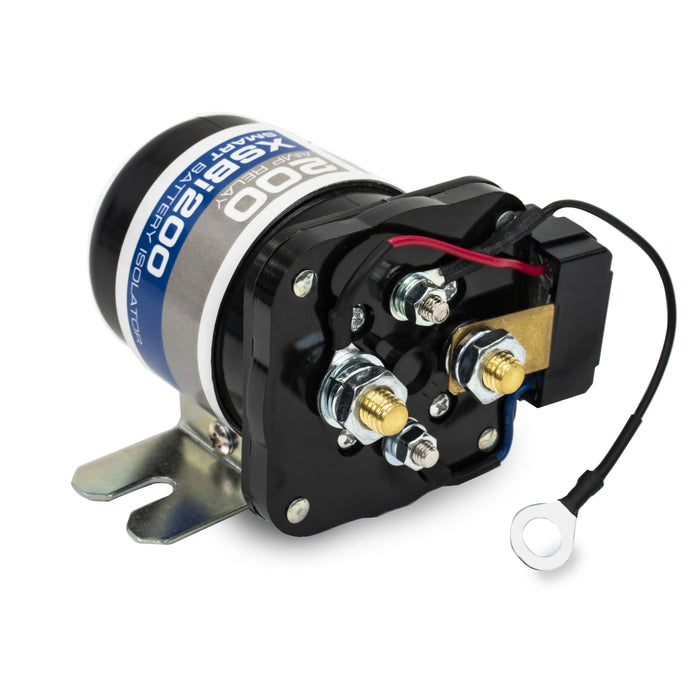 XSBI200 200-Amp Microprocessor-Controlled Dual Sensing Smart Battery Isolator and Relay (Handles up to 300-Amp Surge)
