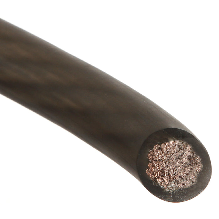 XW0BK5 5 ft 1/0-Gauge EnvyFlex True Spec Oxygen-Free Copper Power and Ground Wire (Black)