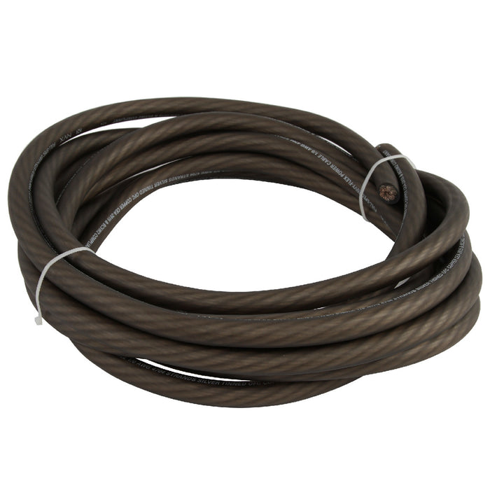 XW0BK5 5 ft 1/0-Gauge EnvyFlex True Spec Oxygen-Free Copper Power and Ground Wire (Black)