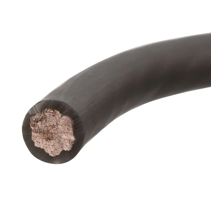 XW0GR5 5 ft 1/0-Gauge EnvyFlex True Spec Oxygen-Free Copper Power and Ground Wire (Gray)
