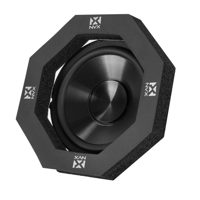FRING525 Universal 5.25" Self-Adhesive Foam Speaker Baffle Ring Kit (Pack of 2)