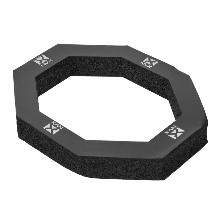 FRING68 Universal 6x8" or 5x7" Self-Adhesive Foam Speaker Baffle Ring Kit (Pack of 2)