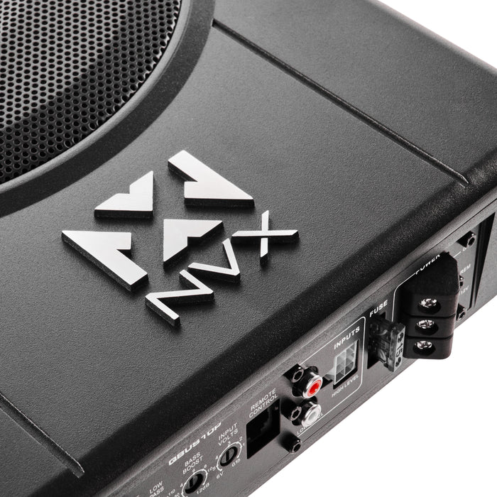 QBUS10P 500W Peak (200W RMS) 10" Under-Seat Powered Car Subwoofer System