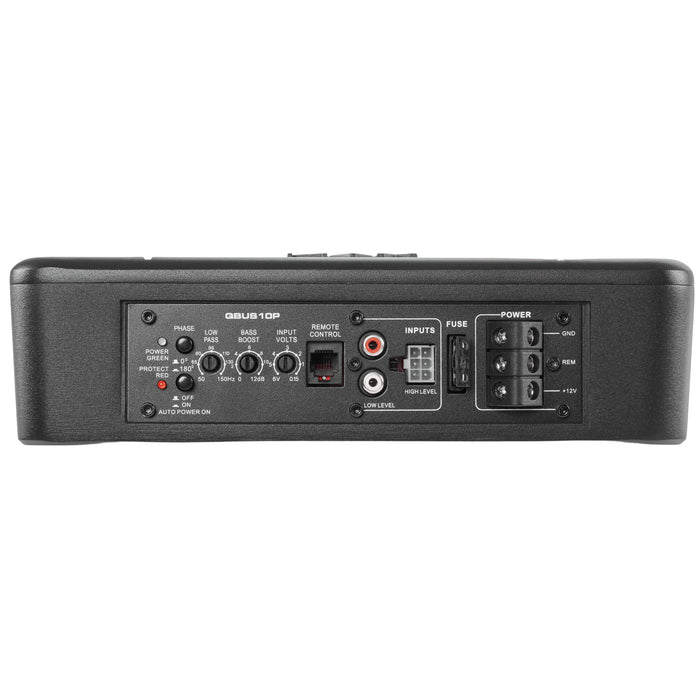 QBUS10P 500W Peak (200W RMS) 10" Under-Seat Powered Car Subwoofer System