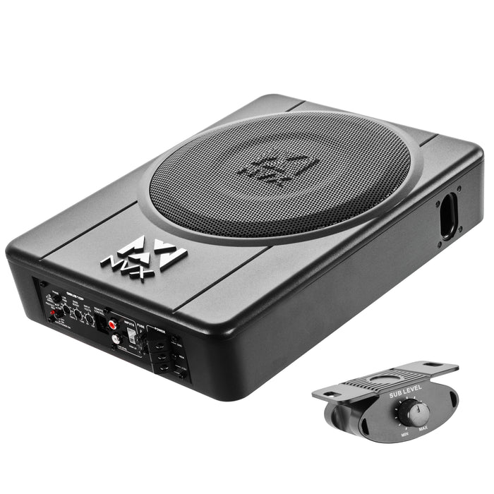 QBUS10P 500W Peak (200W RMS) 10" Under-Seat Powered Car Subwoofer System