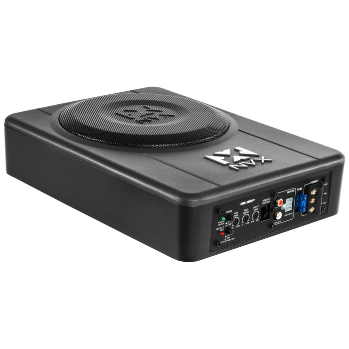 QBUS8P 300W Peak (150W RMS) 8" Under-Seat Powered Car Subwoofer System