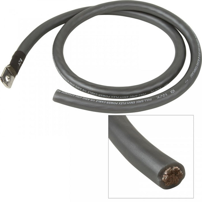 XBG3PK 1/0 Gauge 100% OFC (Oxygen Free Copper) Big 3 Upgrade Kit