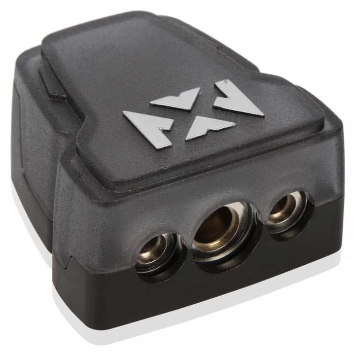 XBTU Positive/Negative Battery Terminal Clamp with One 1/0 or 4 Gauge and Two 4 or 8 Gauge Outputs
