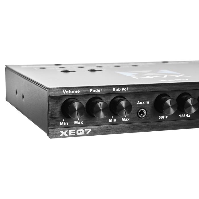 XEQ7 7-Band Graphic Equalizer with Dual Auxiliary Input