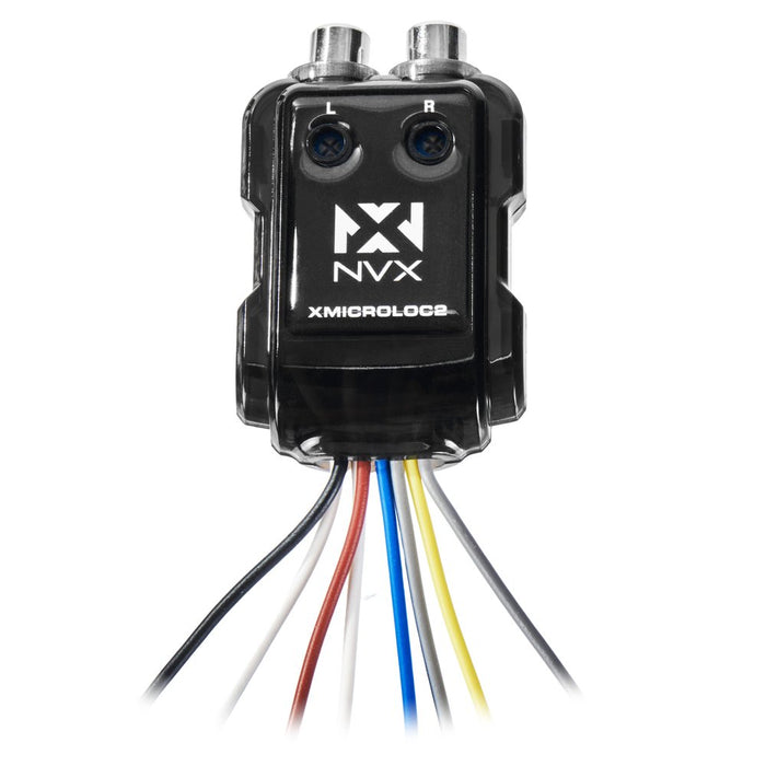 XMICROLOC2 300W RMS 2-Channel Micro Line Output Converter with Remote Turn-on Trigger