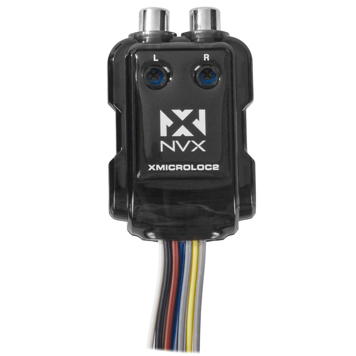 XMICROLOC2 300W RMS 2-Channel Micro Line Output Converter with Remote Turn-on Trigger